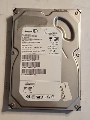 9BD131-021 - Seagate 80GB 7200 RPM SATA 3.5" HDD Free Shipping  - Image 1 of 3