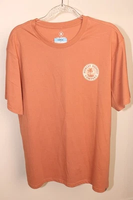 Camiseta Hombre Hurley Talla Grande Color Naranja Suave, Manga Corta, Camisa Larga Foto 1 de 4