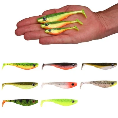 Spro Iris The Shad UV 8 10 12cm Zander Barsch Hecht Gummifisch Gummiköder Köder - Bild 1 von 4