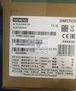 1PC New SIEMENS Servo Motor 1FL6032-2AF21-1AH1 - Picture 1 of 2