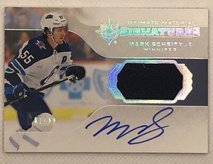 2019-20 Ultimate Material Signatures Mark Scheifele 81/99 Jets - Picture 1 of 2