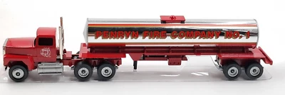 Camión semi cisterna Penryn Fire Co. PA 1988 Mack Winross 10" pulgadas raro 1 de 600 Foto 1 de 4