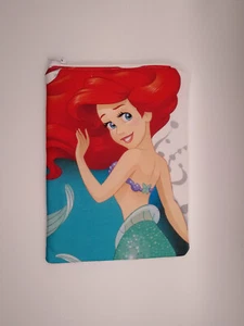 Handmade small zipper bag made with Little Mermaid Ariel Licensed fabric - Picture 1 of 1