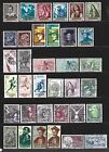 SPAIN ? 1962-1963 ? COMMEMORATIVE STAMP ISSUES ? 74 DIFFERENT ? USED