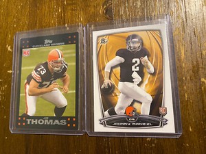 2007 Topps Rookie Cards Joe Thomas #392 Johnny Man I’ve Bowman Cleveland Browns