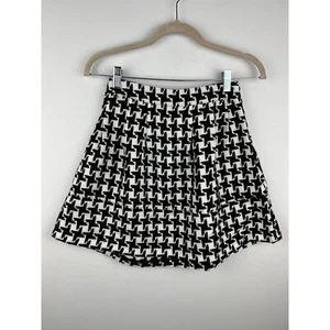 Xhilaration Tweed Houndsdooth A-Line Minirock Größe XS - Bild 1 von 5