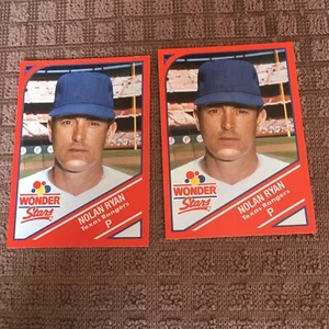 1990 Wonder Bread Stars #16 Nolan Ryan  Both Cards - Picture 1 of 2