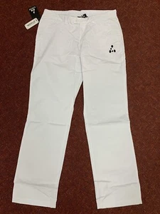 Men's Golf Water Repellent Rain Pant by LYOTO - White Size 32 (fits like size 30 - Picture 1 of 2