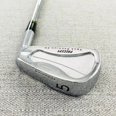 Precept Tour Premium CB 5-iron. Stiff Flex - Good Condition # 6990 - Image 1 of 4