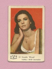 1963 Dutch Gum Card Star Bilder D #19 Natalie Wood