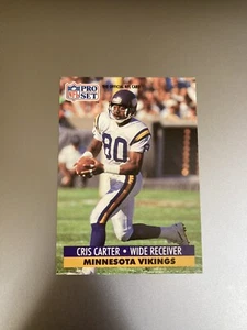 1991 Pro Set #834 Cris Carter - Picture 1 of 2
