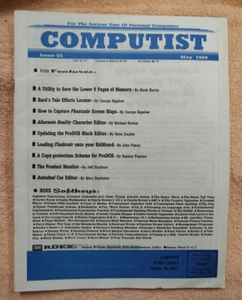 Ausgabe #55 Computist Magazin Mai 1988 für den Apple Computern - Bild 1 von 8