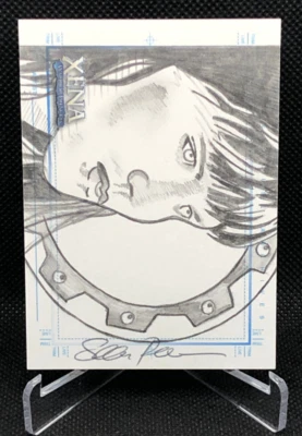2004 Rittenhouse Xena Art & Images Sean Pence SketchaFEX Sketch Card - Image 1 of 2