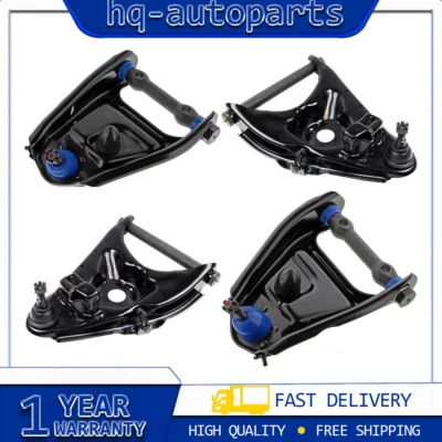 Control Arm&Ball Joint 4 pcs Front Lower Upper fits 1979-1986 GMC C P 2500 3500 - Image 1 of 4