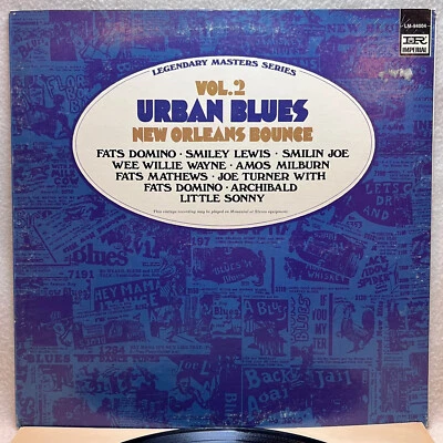 Various – Urban Blues Vol. 2: New Orleans Bounce (LM-94004) VG+ LP Blues 1970 Foto 1 de 4