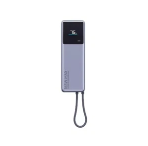 Xiaomi Power bank 10000mAh 165W Built-in USB-C Cable For Macbook Xiaomi iPhone15 - Picture 1 of 5