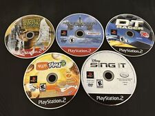 Lot Of 5 Games Medal Of Honor Frontline Dt Racer Eye Toy Play 2 Sing It For