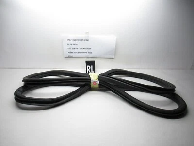 2016-2018 Volkswagen Jetta Rear Left Door Body Wheaterstrip Seal 5C6867913 OEM - Image 1 of 4