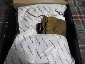 Free Soldier Mens ACC0009 Brown Combat Boots Size 10.5 - Picture 1 of 6