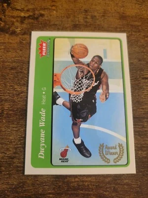 2004-05 Fleer Tradition Award Winner Green Dwyane Wade #216 2nd Year Miami Heat - Image 1 of 2