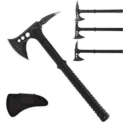 Cuchillo táctico de caza de hacha de lanzamiento Tomahawk de 16" de supervivencia para acampar Foto 1 de 4