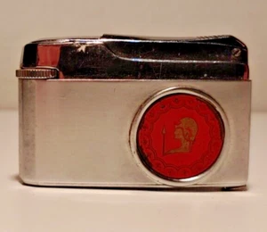 VINTAGE ATLAS TROJAN WARRIOR GAS LIGHTER JAPAN MADE 26" TAPE MEASURE BUILT IN - Picture 1 of 9
