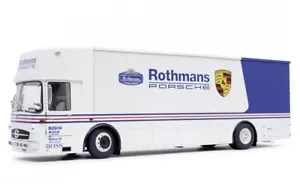 Mercedes-Benz O 317 Transportador De Carreras Rothmans Porsche 1:18 Schuco - Imagen 1 de 1