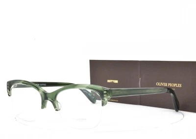 Oliver Peoples очки зеленый кошачий глаз половина обода 50-17-140 TARLAN 1334 - Изображение 1 из 4
