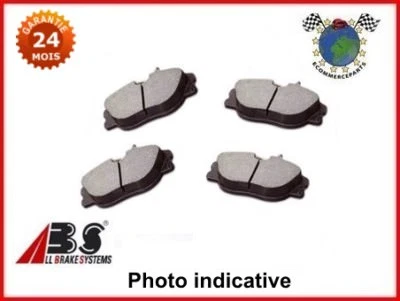 Xb8habs Jeu 4 Plaquettes Frein Arrière Pour Bmw 7 Diesel 1994>2001 - Photo 1/4