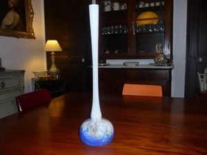 Vase en pâte de verre, Art Déco par Lorrain - Picture 1 of 5