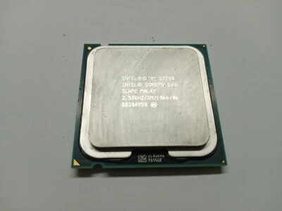 Intel SLAPC Core 2 Duo CPU Processor E7200 1066Mhz 2.53GHz Desktop - Image 1 of 4