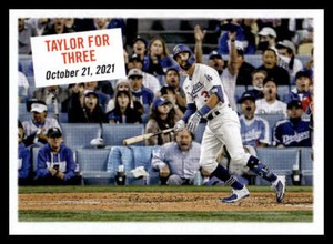 2022 Topps Archives Chris Taylor  1955 Sporting News SP Insert 314 Dodgers