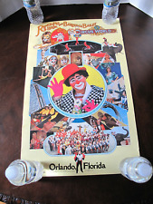 Vintage Ringling Bros & Barnum & Bailey Circus Poster Circus World Orlando, FL