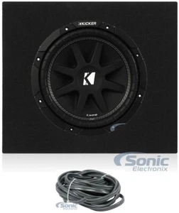 Kicker 43C104 Comp Series 10" Single 4 Ohm Car Subwoofer - Picture 1 of 12