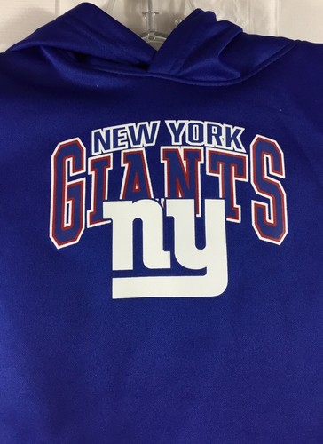 VETEMENTS Felpa con cappuccio NFL Team Apparel NY Giants calcio bambino bambini 12M blu