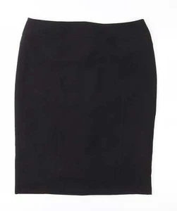 EVIE Womens Black Polyester Blend Skirt Size 10 - Picture 1 of 12