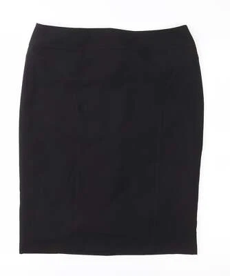 EVIE Womens Black Polyester Blend Skirt Size 10 - Image 1 of 4