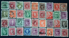King George VI 36 Different Stamps British Colonies & Territories Used.