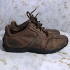 Timberland Lex Mens Size 7.5M Shoes Brown Black Leather Comfort Casual Oxfords