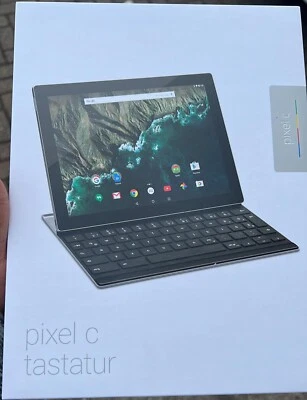 Google Pixel C Keyboard - Bluetooth - German Qwertz - Black! - Image 1 of 2