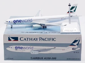 B-Models 1:200 Cathay Pacific Airbus A330-300 Diecast Aircraft Jet Model B-HLU - Picture 1 of 16