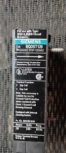 SIEMENS - BQDST120 - SHUNT TRIP 120V - BQD & bqd6 nuovo - Foto 1 di 3