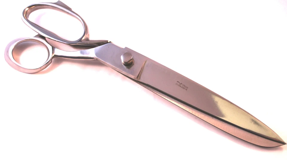 NEW 12" UPHOLSTERY TAILOR DRESSMAKING CARPET SCISSOR HEAVY DUTY STAINLESS STEEL - Image 1 of 1