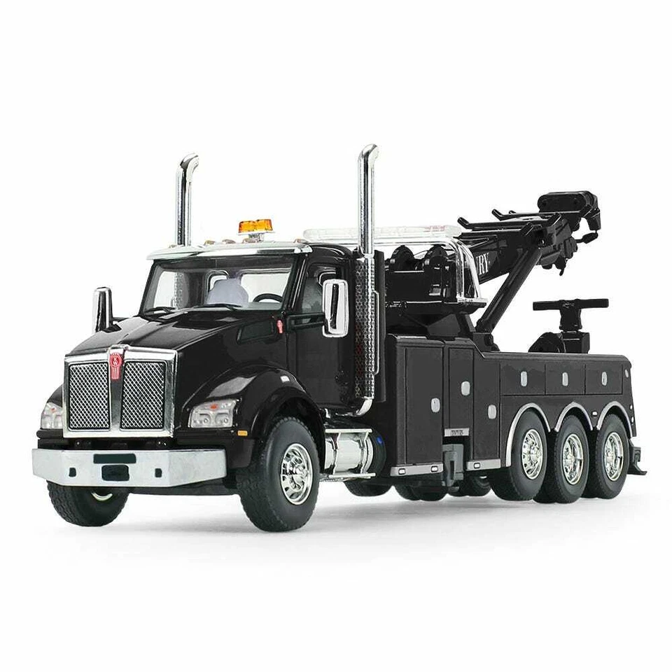 2021 NEW 1:50 First Gear *BLACK* KENWORTH T880 CENTURY ROTATOR WRECKER *NIB* - Image 1 of 1