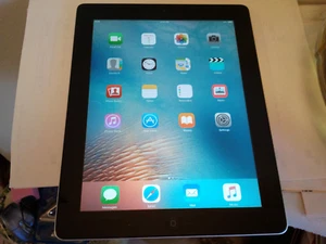 APPLE IPAD GENERATION 2 , IOS 9.3.5 BLACK , 16GB WIFI , 9,7 INCHES , UNLOCKED - Picture 1 of 7