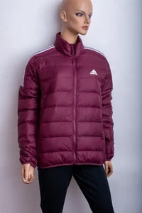 Adidas Essentials Women's Down Jacket 3-Strips 80% Duck Down Winter Jacket - Picture 1 of 5