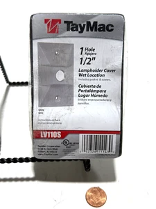 Taymac 1 Hole 1/2" Lampholder Cover Wet Location - Picture 1 of 2