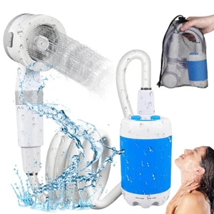 Tragbare Dusche Outdoor Schlafsaal Bad Artefakt Elektrisch Wiederaufladbar Camping - Bild 1 von 10