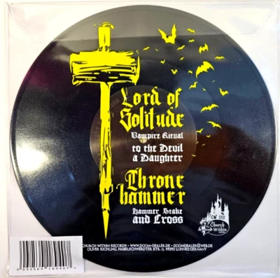 Lord Of Solitude Thronehammer Vol 1  Vampire Bites 10" vinyl record picture disc - Image 1 of 4