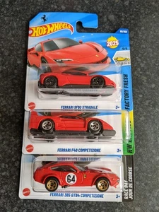 2025 Hot Wheels Ferrari Bundle: SF90, F40, 365 GTB4 - Picture 1 of 1
